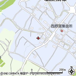 山梨県甲州市塩山西野原107周辺の地図