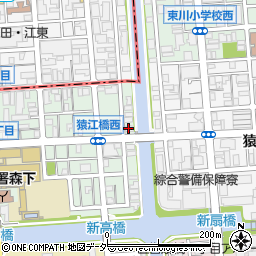 ニチイケアセンター江東周辺の地図
