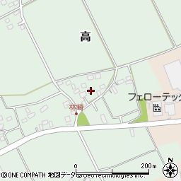 千葉県匝瑳市高3166周辺の地図