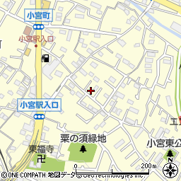 東京都八王子市小宮町1036周辺の地図