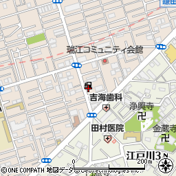 ＥＮＥＯＳ瑞江ＳＳ周辺の地図