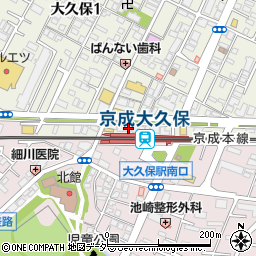キッチンオリジン京成大久保店周辺の地図