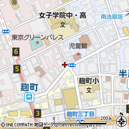 東京都千代田区二番町11-20周辺の地図