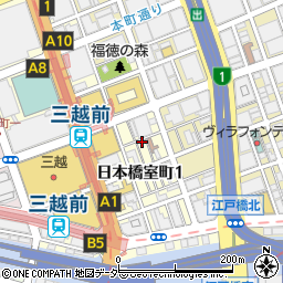 PASTAVORA 日本橋周辺の地図