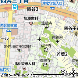 信濃町アジアマンシヨン周辺の地図