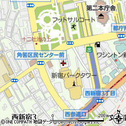 パークハイアット東京周辺の地図