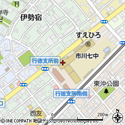 行徳文化ホール　Ｉ＆Ｉ周辺の地図