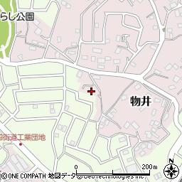 千葉県四街道市物井667周辺の地図