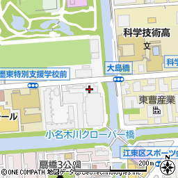 大和自動車交通株式会社　営業室周辺の地図