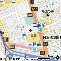 三井記念美術館周辺の地図