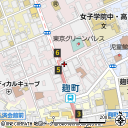 天雷軒 麹町店周辺の地図