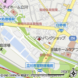 東京都立川市錦町5丁目19周辺の地図