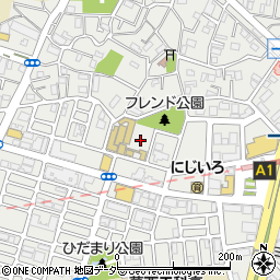 東京都江戸川区一之江7丁目周辺の地図