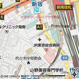 タイムズｊｒ南新宿ビル駐車場 渋谷区 駐車場 コインパーキング の住所 地図 マピオン電話帳