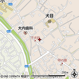 東京都八王子市犬目町479周辺の地図