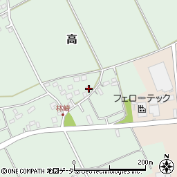 千葉県匝瑳市高3168周辺の地図