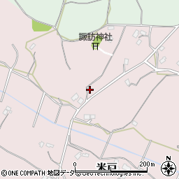 千葉県佐倉市米戸209周辺の地図