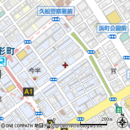 東京都中央区日本橋人形町2丁目21-9周辺の地図