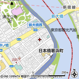 東京都中央区日本橋浜町3丁目39-5周辺の地図