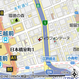 浅海電気株式会社　東京本店周辺の地図