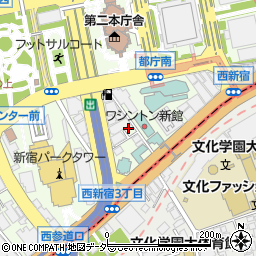 早稲田アカデミー新宿校周辺の地図
