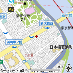東京都中央区日本橋浜町3丁目32周辺の地図