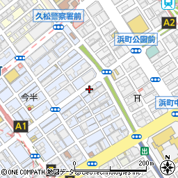 東京バーグ屋 日本橋人形町店周辺の地図