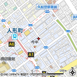 東京都中央区日本橋人形町2丁目8-7周辺の地図