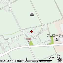 千葉県匝瑳市高3236周辺の地図