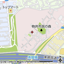 千葉県四街道市物井1788周辺の地図