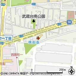 トヨタＳ＆Ｄ西東京府中武蔵台店周辺の地図