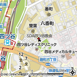 東京都千代田区六番町11-5周辺の地図