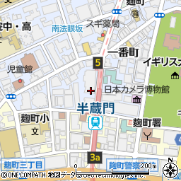 東京都千代田区一番町21周辺の地図