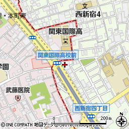 ＥＮＥＯＳ西新宿ＳＳ周辺の地図