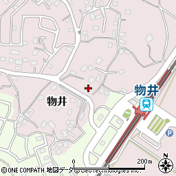 千葉県四街道市物井732周辺の地図