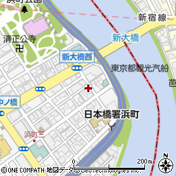 東京都中央区日本橋浜町3丁目39-6周辺の地図