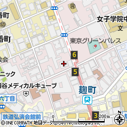 東京都千代田区二番町4周辺の地図