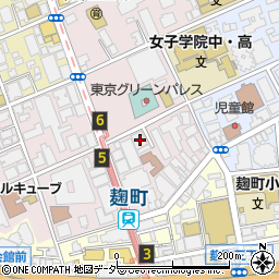 東京都千代田区二番町3-13周辺の地図