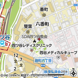 東京都千代田区六番町9-10周辺の地図