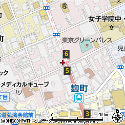 東京都千代田区二番町4-3周辺の地図