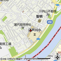 江戸川区立江戸川小学校周辺の地図