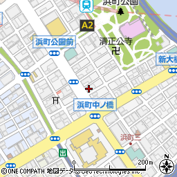 東京都中央区日本橋浜町2丁目26-2周辺の地図