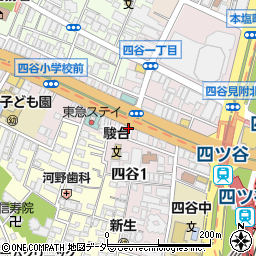家庭教師の早慶道場周辺の地図