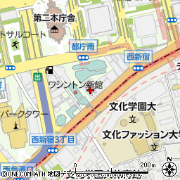 ミニストップ西新宿３丁目店周辺の地図