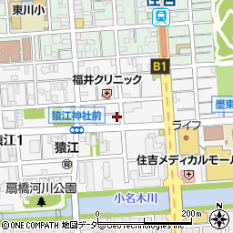 セロハン社東京営業所周辺の地図