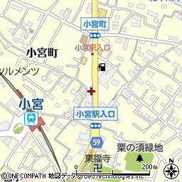 東京都八王子市小宮町845周辺の地図