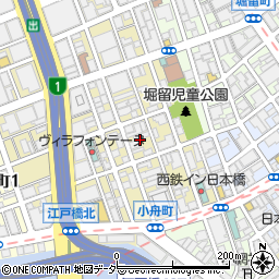 東京都中央区日本橋小舟町7周辺の地図
