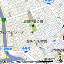 タイムズ日本橋小舟町第７駐車場周辺の地図