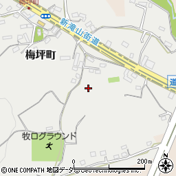 東京都八王子市梅坪町周辺の地図