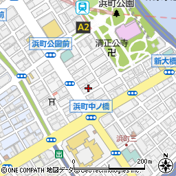 東京都中央区日本橋浜町2丁目26周辺の地図
